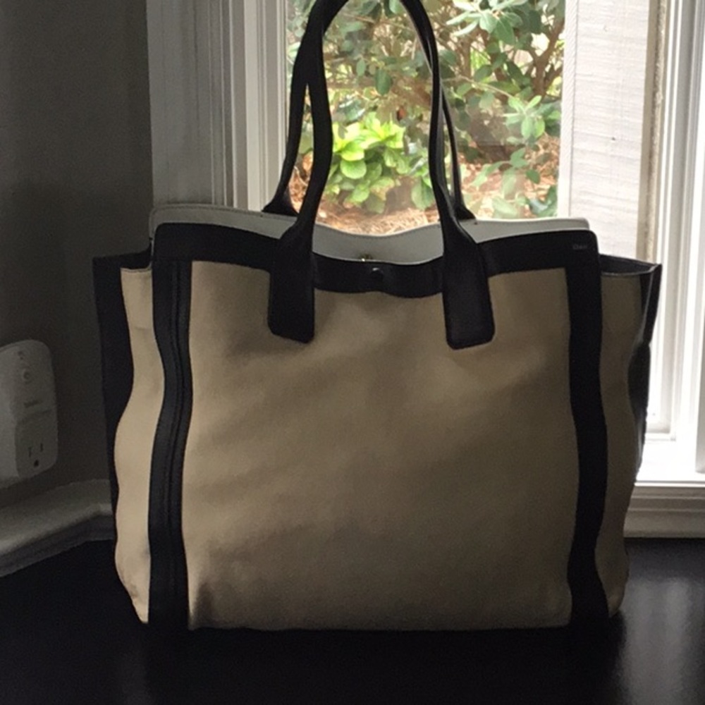 SOLD ON TRADESY 💕Chloe Large Alison Tote EUC - Picture 2 of 8
